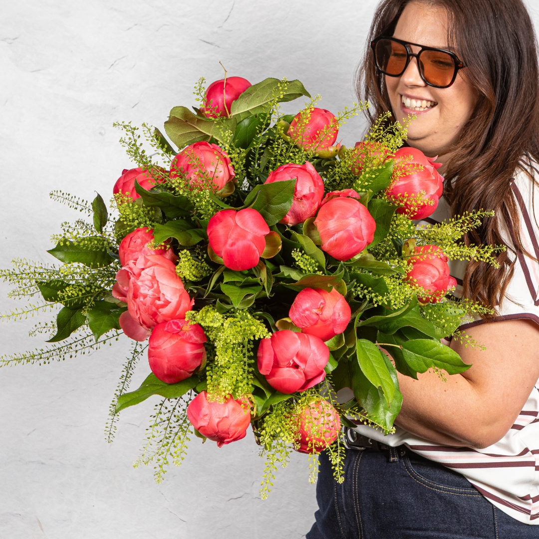 Coral Peonies