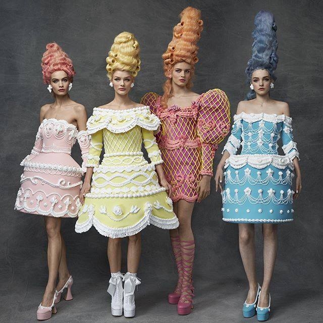 Fondant Fancy Bouquet