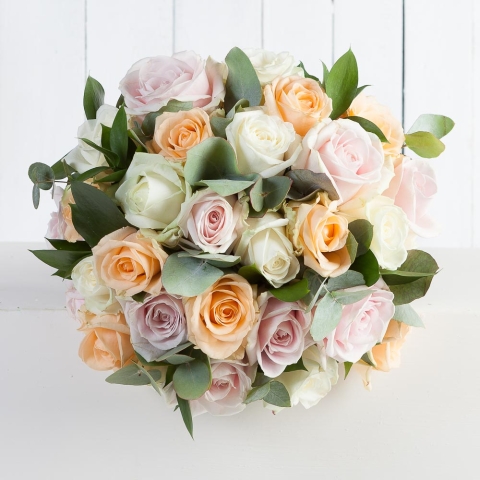 Luxury Pastel Rose Bouquet