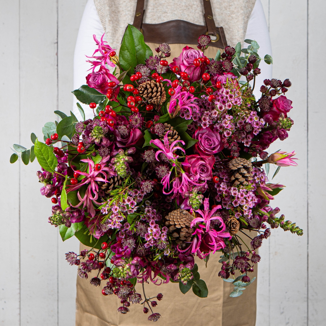 The Cranberry Kiss Bouquet