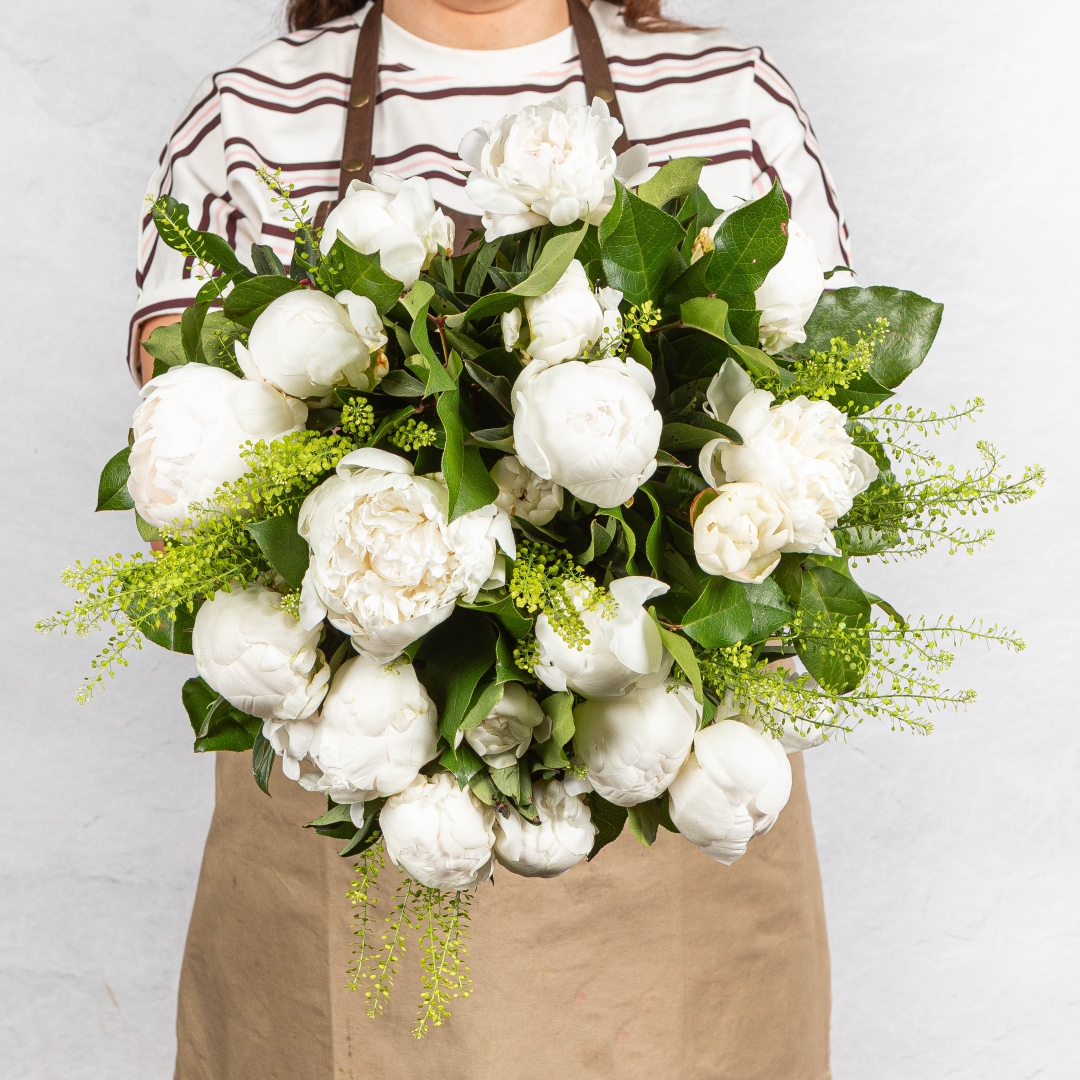 White Peonies