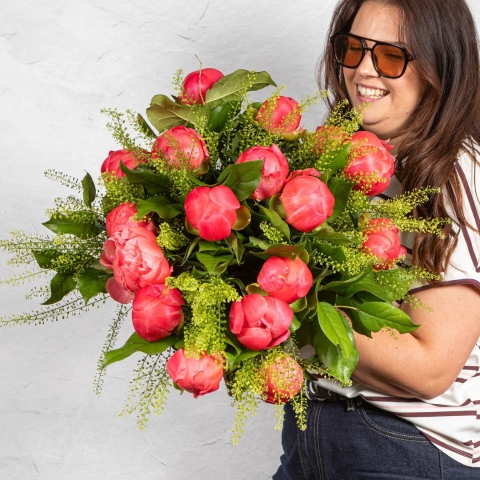 Coral Peonies