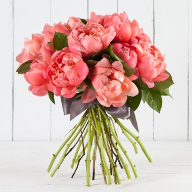 Coral Peony Bouquet