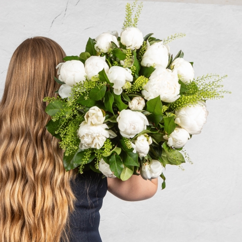 White Peonies
